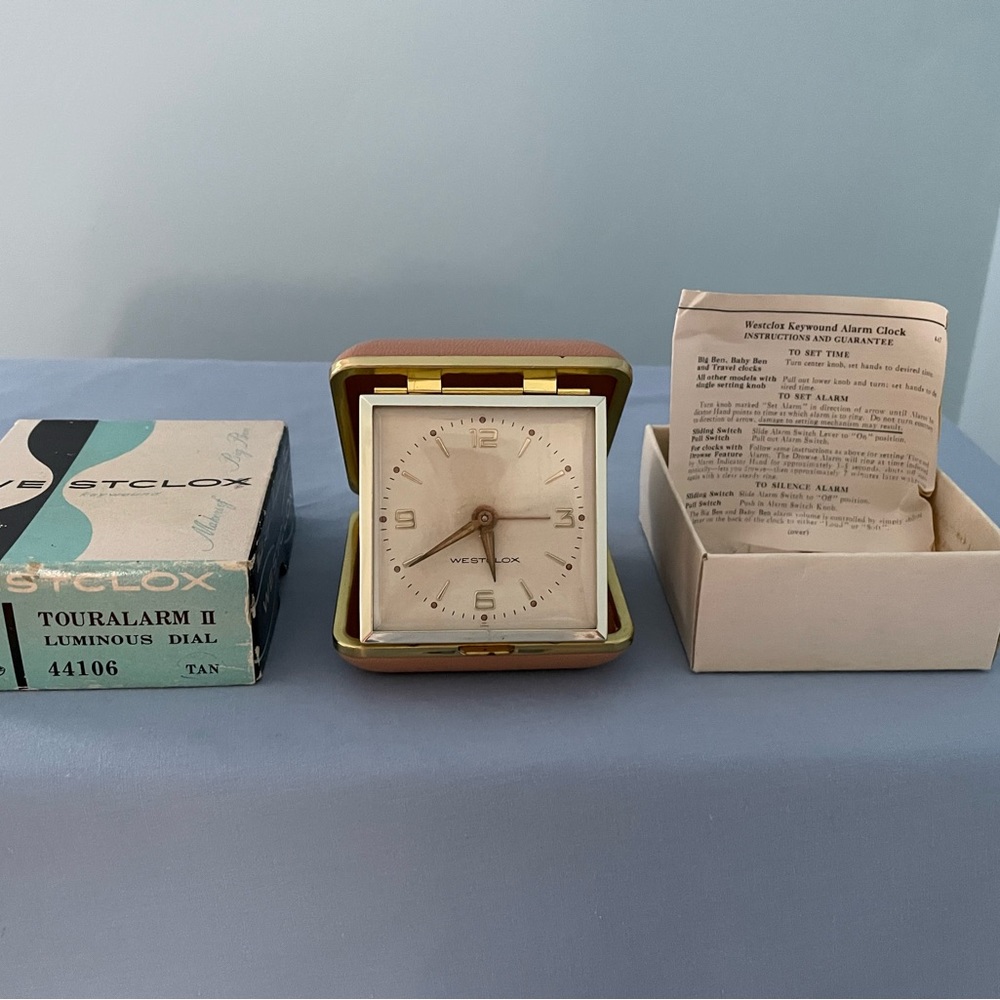 Westclox Touralarm II Alarm Clock 44106